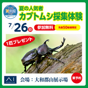 大和郡山展示場　カブトムシジャングルのメイン画像