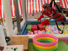 アイパーク奈良　人間クレーンゲーム体験のメイン画像