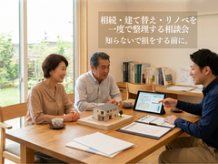 親の家とお金、どうする？ 相続・建替え・リノベを一度で整理する相談会のメイン画像