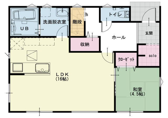 【新生活応援キャンペーン実施中！】倉敷市連島　新生活の心地の良さと温かさを感じる家の間取り画像