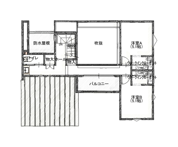 【NewOpen】女性目線の家Risoing  in善通寺原田町の間取り画像