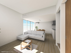 セルフ見学｜平屋のような暮らしができる1階完結型の住まい｜片縄西コンセプトハウス｜予約有のメイン画像