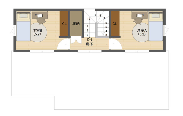 大田市大田町　大田建売住宅の間取り画像