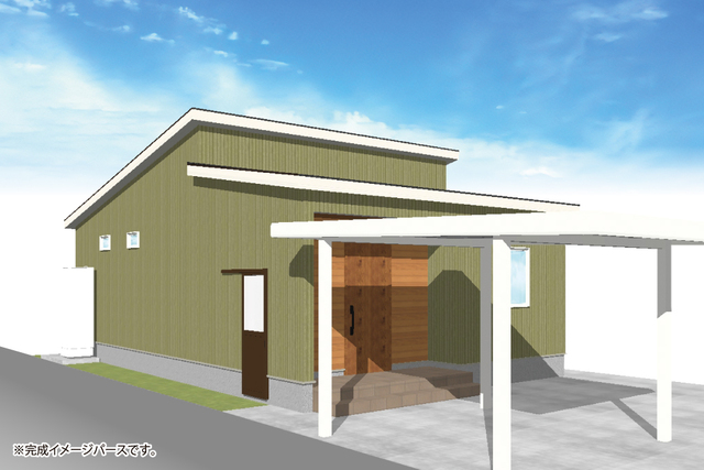 鳥取市河原町　コンパクト平屋　完成見学会のメイン画像