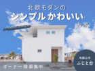 《和歌山市 ふじと台》北欧モダンのシンプルかわいいお家｜子育てファミリーにぴったりなリアルサイズのメイン画像