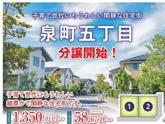 【いわき市泉町五丁目】分譲開始のメイン画像