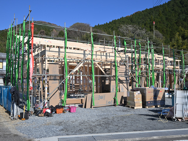 【鏡野町香々美】実例構造見学会のメイン画像