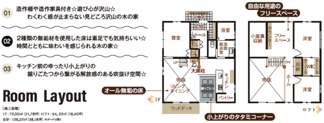 サイエンスホーム常陸太田駅前展示場 オープン1周年記念大感謝祭の間取り画像