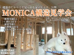 あたたかさも、強さも、 中身で決まる。【MONICA 構造見学会】のメイン画像