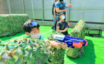 アイパーク奈良　スポンジ製の弾で安全に遊べるエアガン「ナーフ」でサバゲー対決！のメイン画像