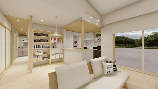 舞鶴市佐波賀にて完成見学会のメイン画像