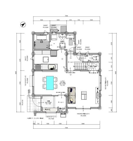 西舞鶴　完成見学会の間取り画像