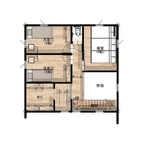 「土地も建物も諦めない！」～立地を逆手にとって"最高の景色"を"最高の性能"で叶えたおうち見学会～の間取り画像