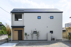 『空に広がる暮らし ～二階リビングとリビングテラスの家～』3,475万円/B号地【ココナラ北郡山Ⅲ】のメイン画像