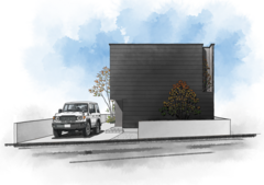 体と心を整える３１坪の中庭リゾートハウス　～パーソナルトレーナーが建てた家のメイン画像