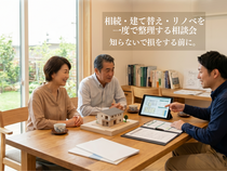 親の家とお金、どうする？ 相続・建替え・リノベを一度で整理する相談会のメイン画像