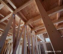 青森展示場　〈住まいの勉強会〉インナーガレージと天井高設計の家 構造見学会のメイン画像