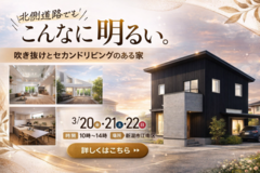 【新潟市｜完成見学】北向きでも、こんなに明るい。吹抜けとセカンドリビングのある家のメイン画像