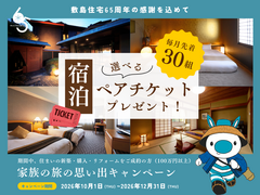 家族の旅の思い出キャンペーンのメイン画像