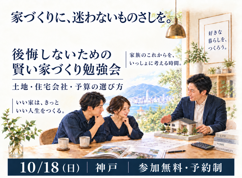 後悔しないための賢い家づくり勉強会