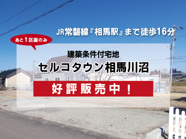 【分譲情報】セルコタウン相馬川沼のメイン画像