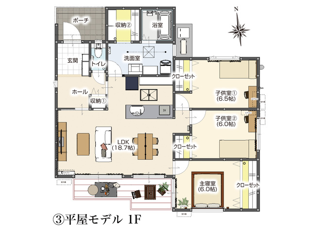 【山北】3棟同時見学会　✨🏡見比べられる特別イベント🎉の間取り画像