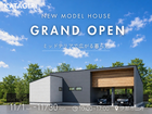 【新モデルハウス ご予約はこちら！】ガレージからLDKへとつながる 土間リビング付き30坪平屋のメイン画像