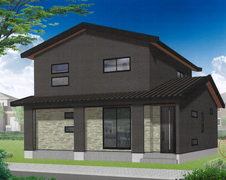 那須塩原展示場　〈住まいの勉強会〉2階建て、和モダンの家 オーナー様邸見学会のメイン画像