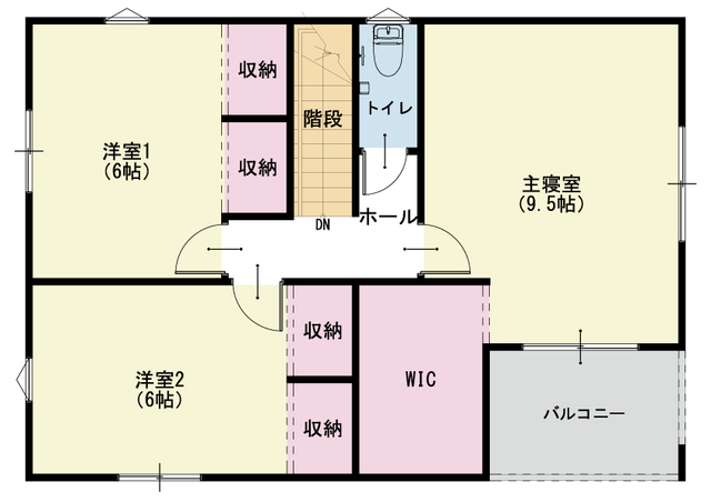 【新生活応援キャンペーン実施中！】倉敷市連島　新生活の心地の良さと温かさを感じる家の間取り画像