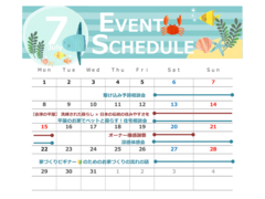 【アイフルホーム会津店】７月のイベントカレンダー！のメイン画像