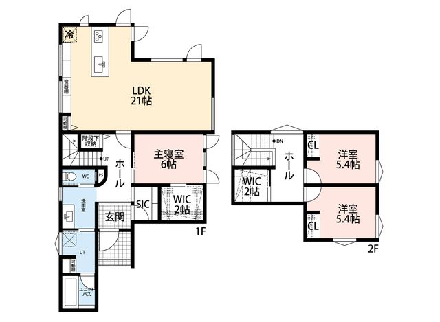 【予約リクエスト】苫小牧市北栄町完成現場見学会の間取り画像