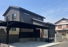 千葉北展示場　〈住まいの勉強会〉黒×グレーのモダンインテリアの住まい オーナー様邸見学会のメイン画像