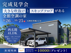 【10月25日まで】吹抜けとスキップフロアがある全館空調の家のメイン画像