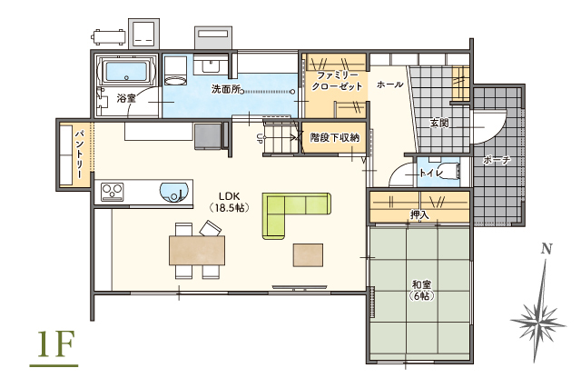 郡山市久留米 3/7・8 実例完成見学会【完全予約制】の間取り画像