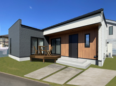 子育ても老後も安心のワンフロアー コンパクトなのに広々28坪の平屋！住まいの見学のメイン画像
