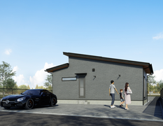 【倉敷市茶屋町】シンプルな平屋 広々リビングの家 完成見学会のメイン画像