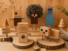 夏休みわくわく体験in隼Lab｜WOOD FRENDSをつくろう！のメイン画像
