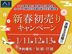 アイパーク東京（複合型住宅展示場）　新春初売りキャンペーンのメイン画像