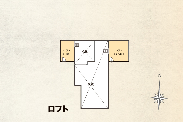 本宮市本宮千代田 1/17・18 平屋の家 完成見学会の間取り画像