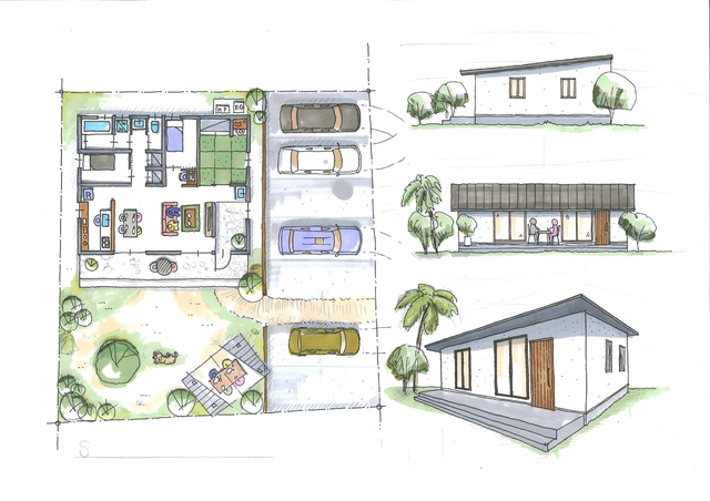 小さな家づくり相談会～最小限住居編～【綿半林業霧島店｜サイエンスホーム】の間取り画像