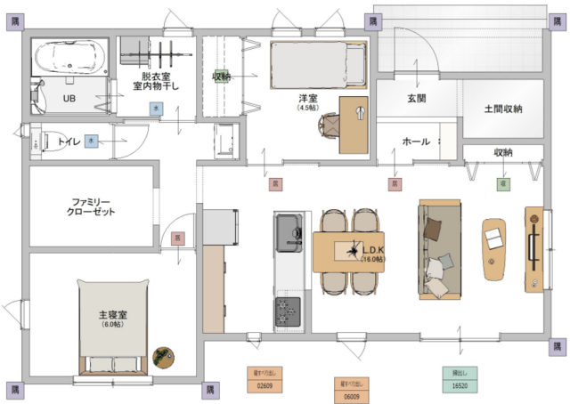【アイムの家 高松】ほぼ毎日、こだわりの家づくり無料相談会開催の間取り画像
