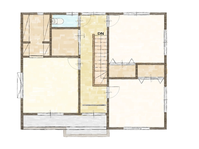 【塩釜市袖野田町】住まいの見学会 開催の間取り画像