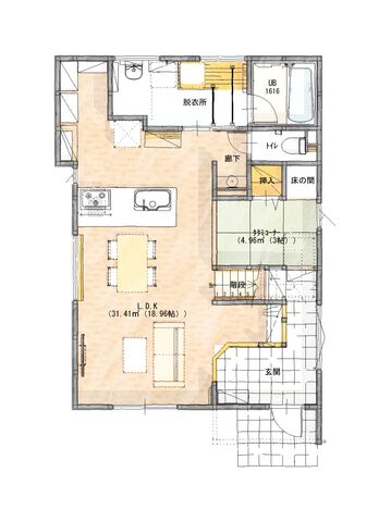 【倉敷市中島】完成見学会～家事動線と安らぎの畳コーナーが共鳴する家～のメイン画像