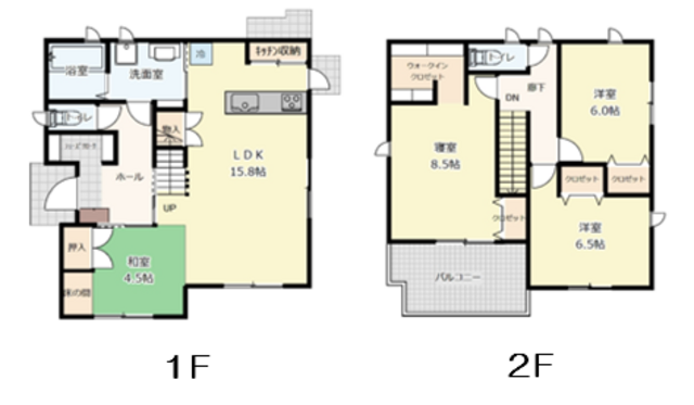 建売住宅　～筑後市西牟田～の間取り画像