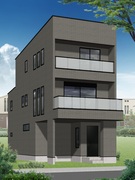 春日部展示場　〈住まいの勉強会〉スタイリッシュな3階建て住宅 オーナー様邸見学会のメイン画像