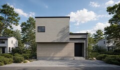 【予約不要】勾配天井のビッグリビング×家事ラク回遊動線の家のメイン画像