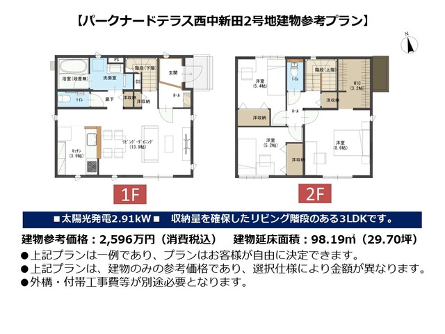 《分譲地》パークナードテラス西中新田2号地プラン相談会のメイン画像