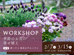冬も楽しむお花のじかん❁ハンギングリースworkshopのメイン画像
