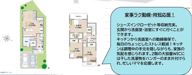 JR阪和線熊取駅前『PROGRESS  LIFE 熊取駅前 』分譲地案内会開催の間取り画像
