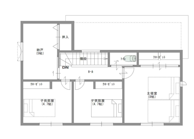 こなれ感のある地震に強い家見学会開催！の間取り画像
